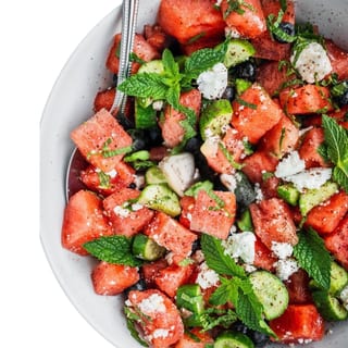Greek Watermelon Salad