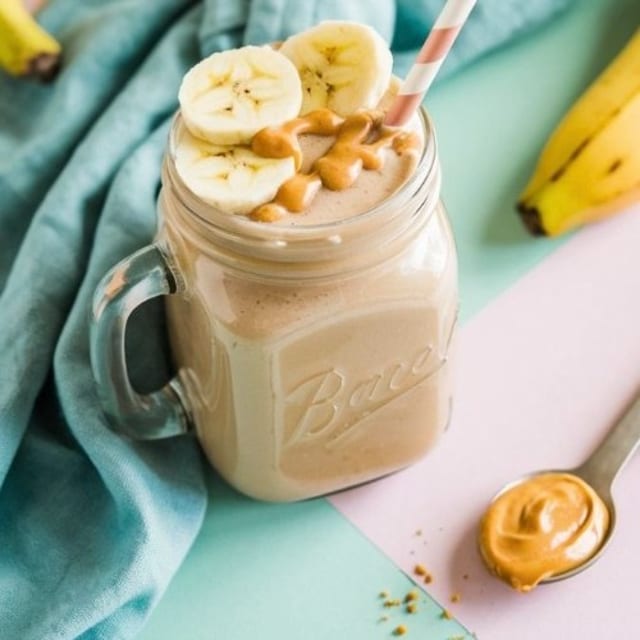 Peanut Butter Smoothie.