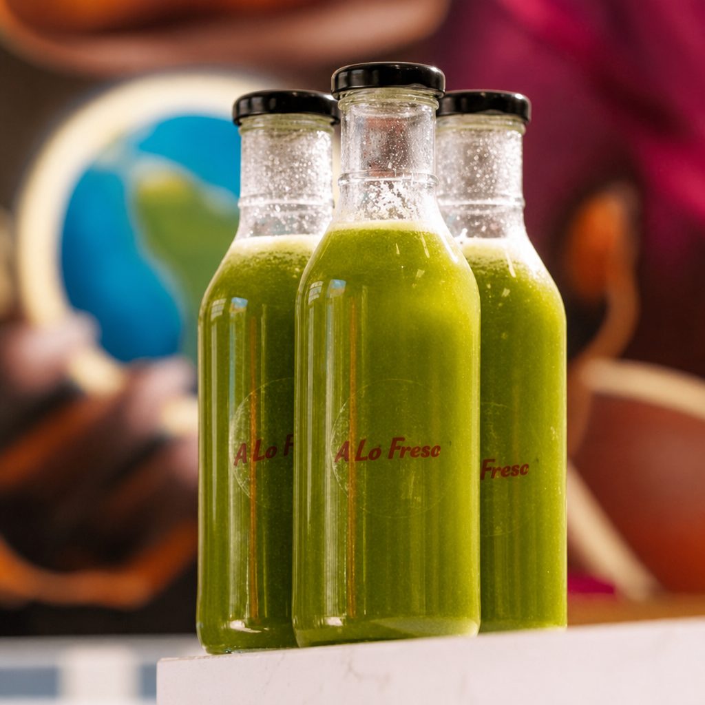 Green Goddess Cold Pressed.