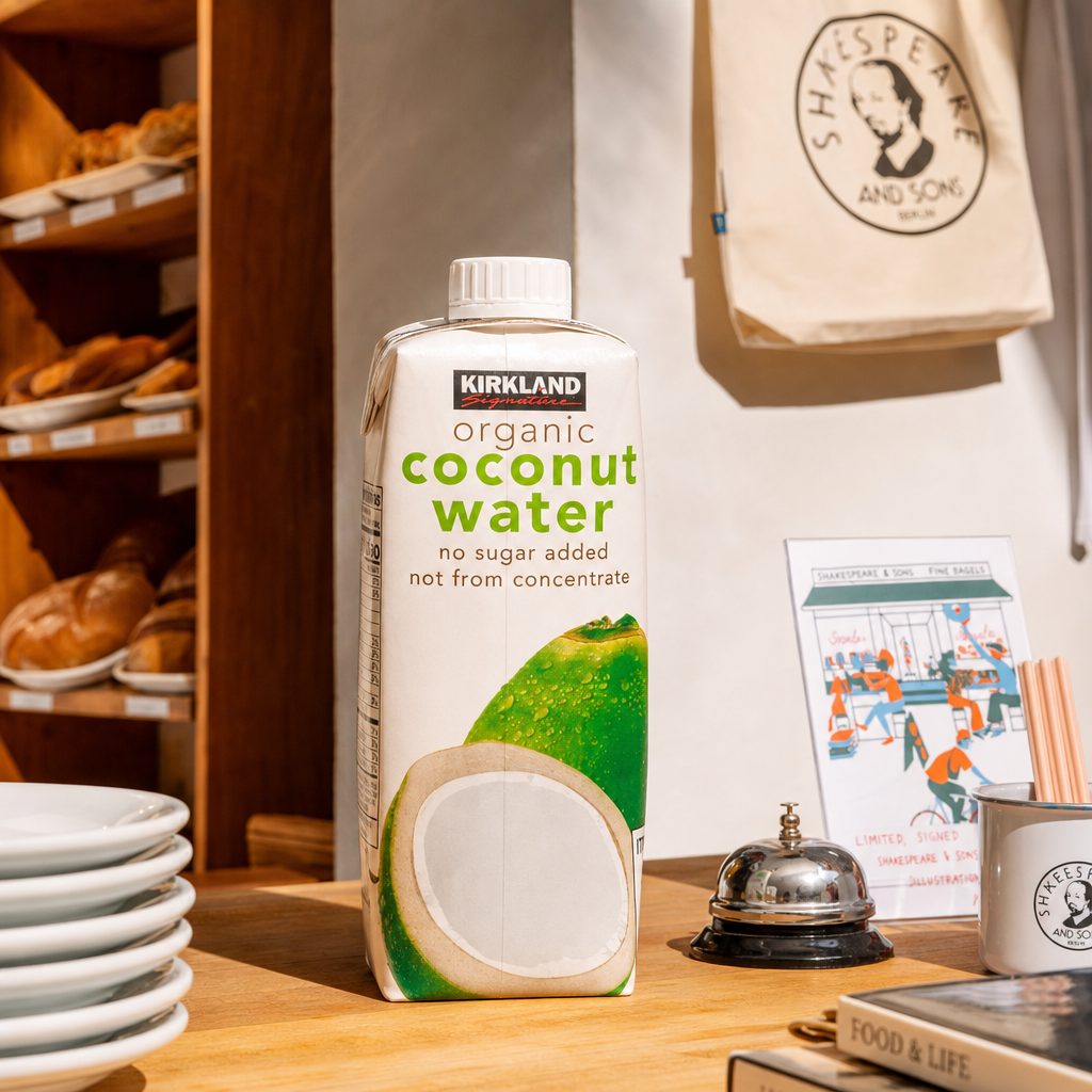 Organic Coconut Water.