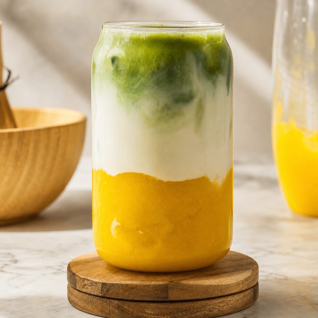 Mango Matcha.