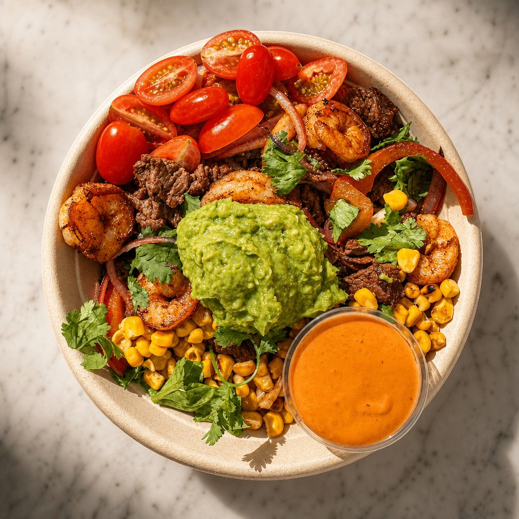 Surf & Turf Bowl - Wednesday Special.