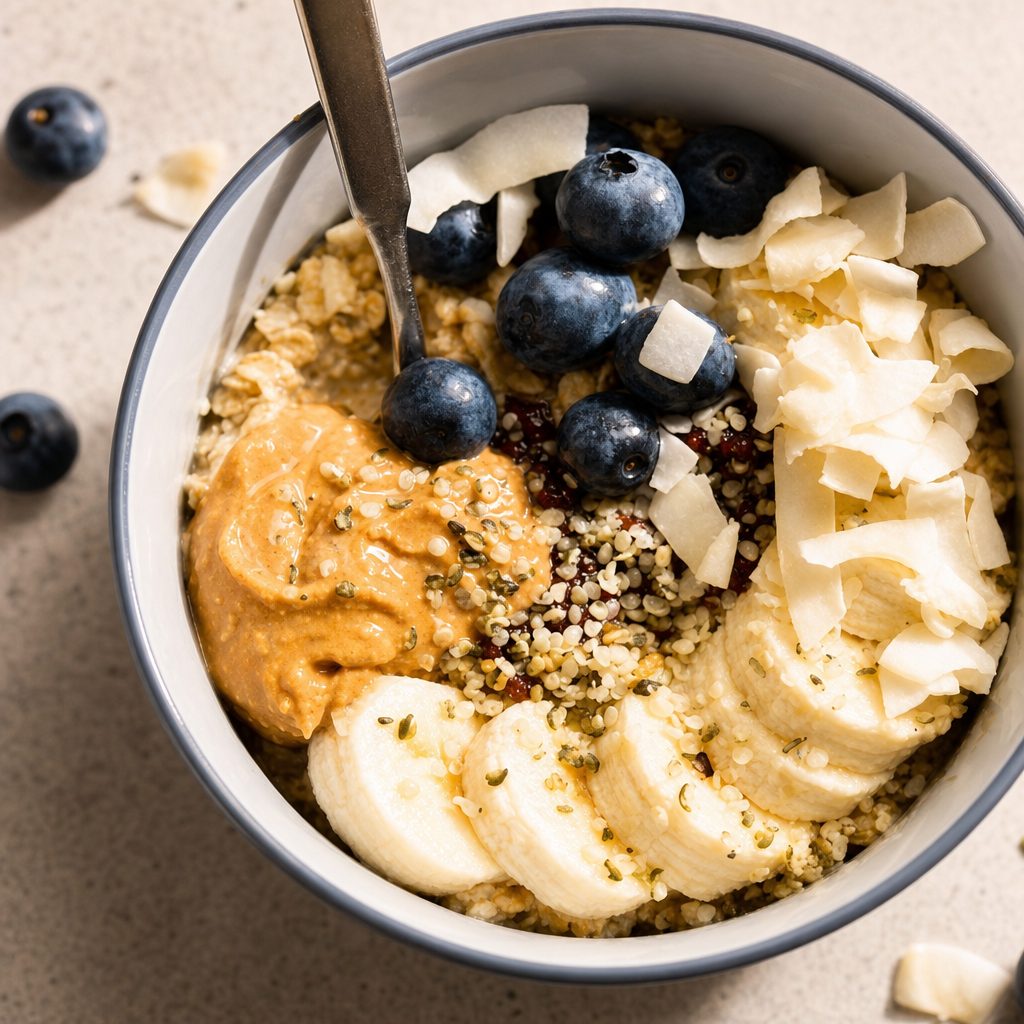 PB&J OVERNIGHT OATS.